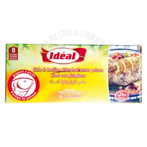 Broth Cube Ideal Hallal Fish 8