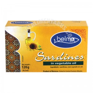 Sardines With Vegetable Oil Belma