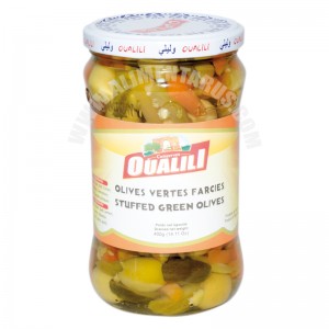 Stuffed Green Olives With Vegetables Oualili 400g