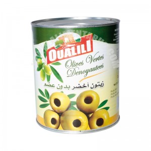 Pitted Green Olive Oualili (a10) 1,445 Kg