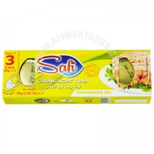 Tuna With Sunflower Oil Safi (pack 3)