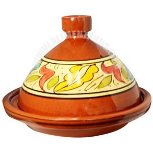 Tajine Tayeb 25 Cm - Domed Muli-colors