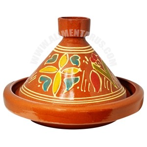 Tajine Tayeb 25 Cm - Conical Muli-colors